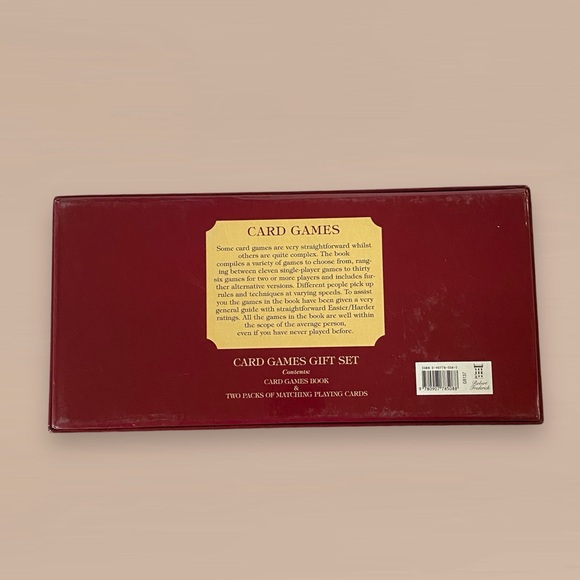 Card Games Gift Set by NAC Bathe 2 Decks Playing Cards & Card Game Book - Picture 4 of 8